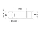 Mothercare Lulworth Compatible - Replacement Cam Lock (15.5mm High)