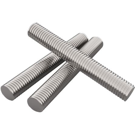 Threaded Bolt Pins Zinc Plated Mild Steel Allthread M8 X 90mm
