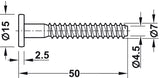 Confirmat Screw M7 50mm