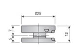 Ikea Tyssedal Compatible - Replacement Spiral Cam Lock 115349